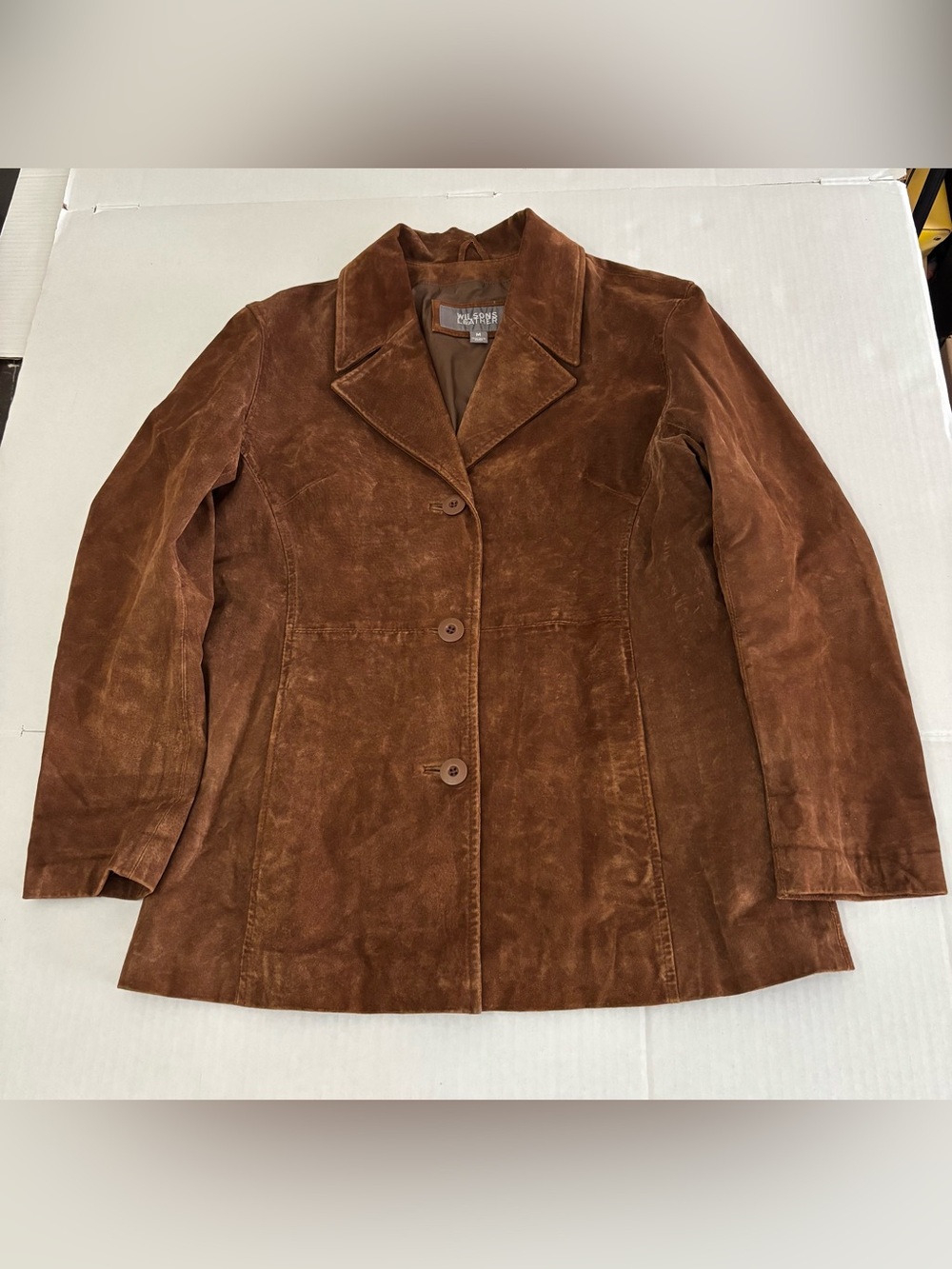 Wilsons Leather Genuine Leather Jacket Brown Women’s M